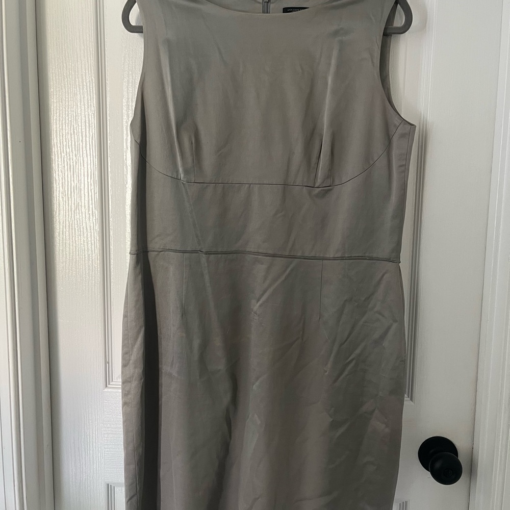 Ann Taylor Gray Dress with Jacket - Picture 10 of 10